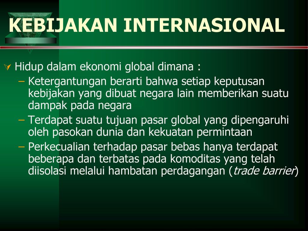 KEBIJAKAN AGRIBISNIS AGROOINDUSTRI: PENDAHULUAN DAN PENDEKATAN ANALISA ...