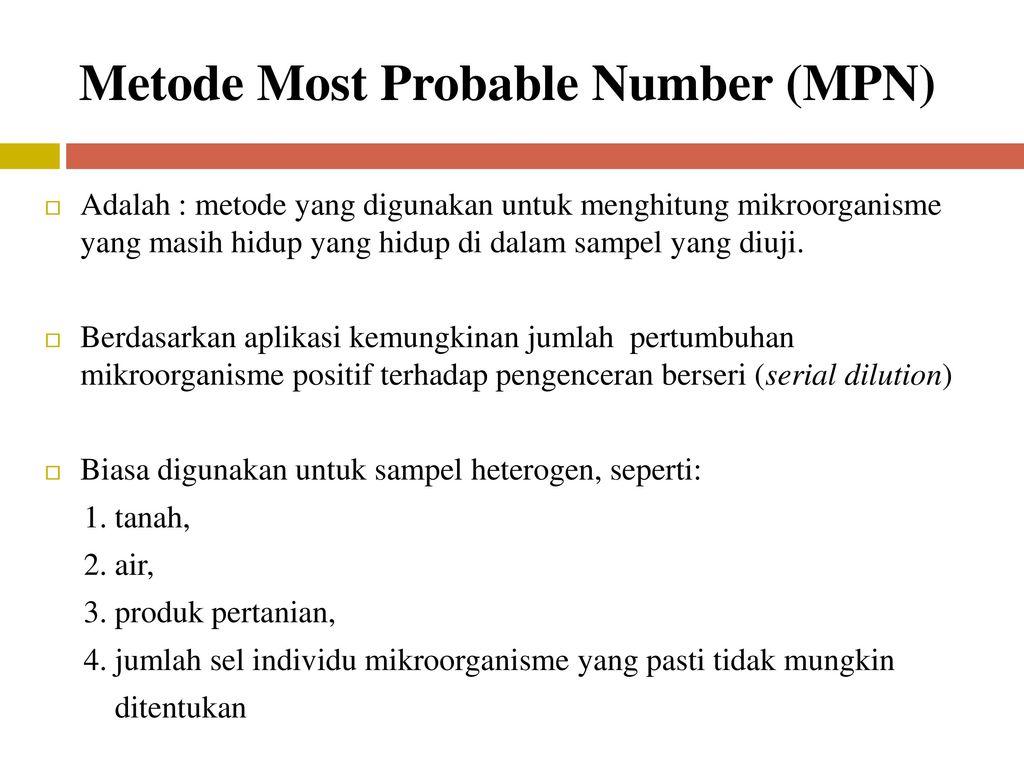 Most probably. Most probable number это. Most probable number формула.