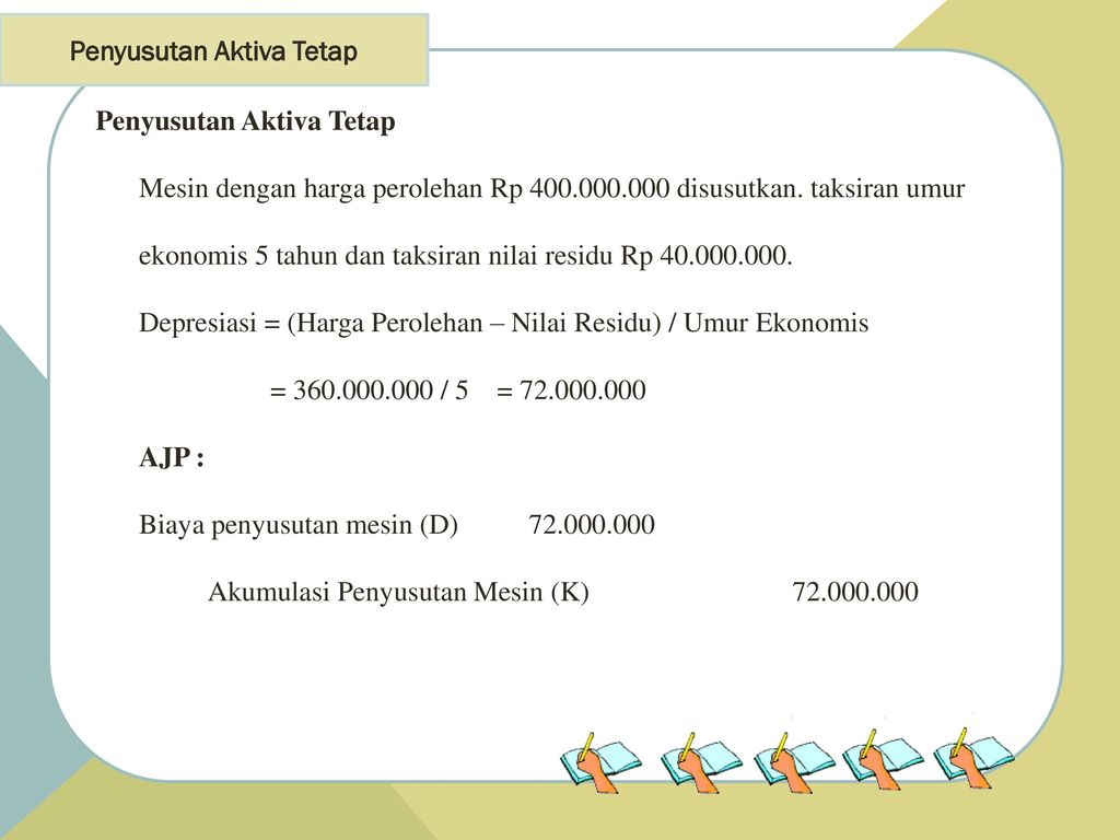 Contoh Jurnal Penyesuaian Untuk Penyusutan Aset Tetap Download Contoh