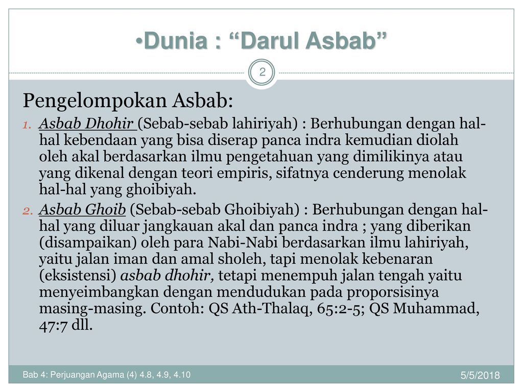 Unsur-unsur Asas Definasi Tamadun Islam