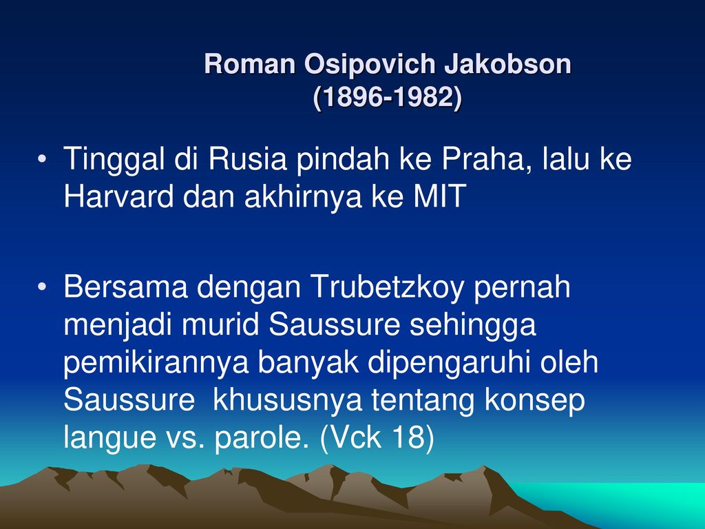 Якобсон роман осипович презентация