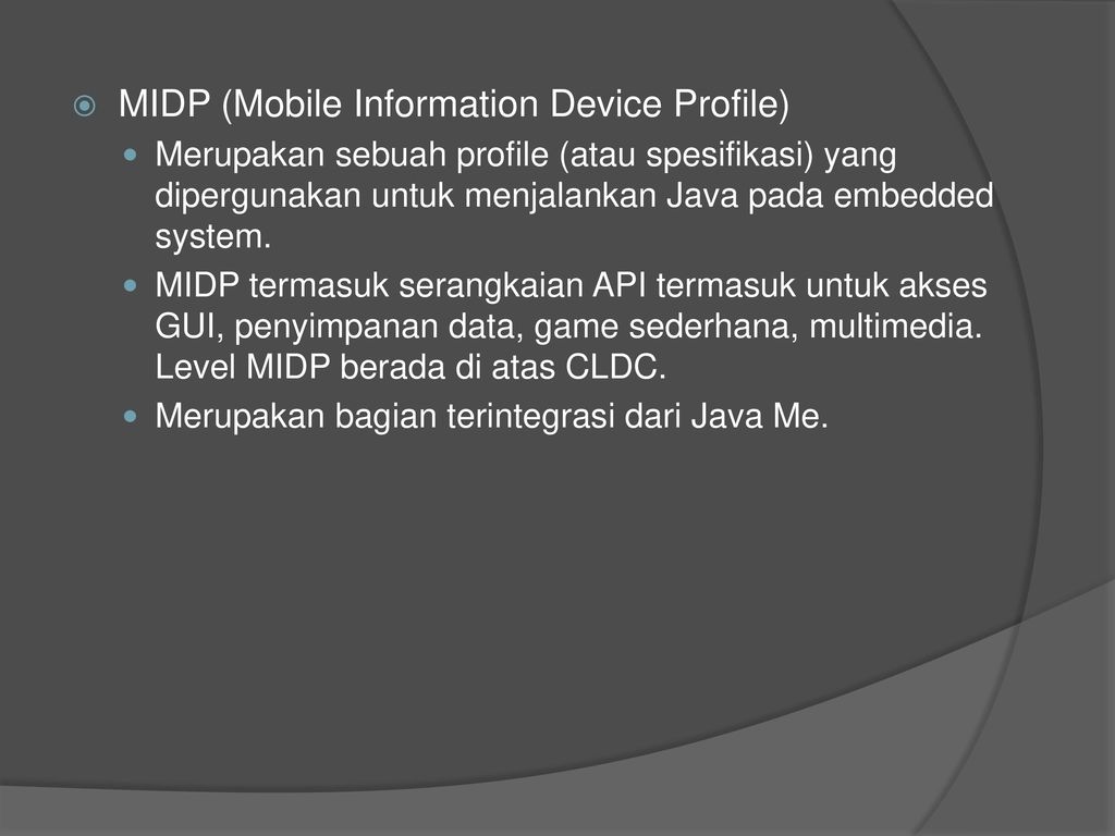 Device profile