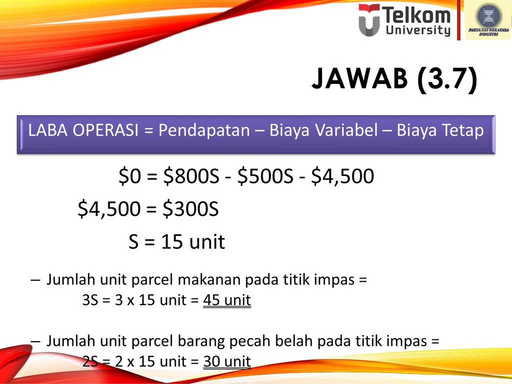 AKUNTANSI BIAYA IEG3A3 Program Studi Teknik Industri - Ppt Download