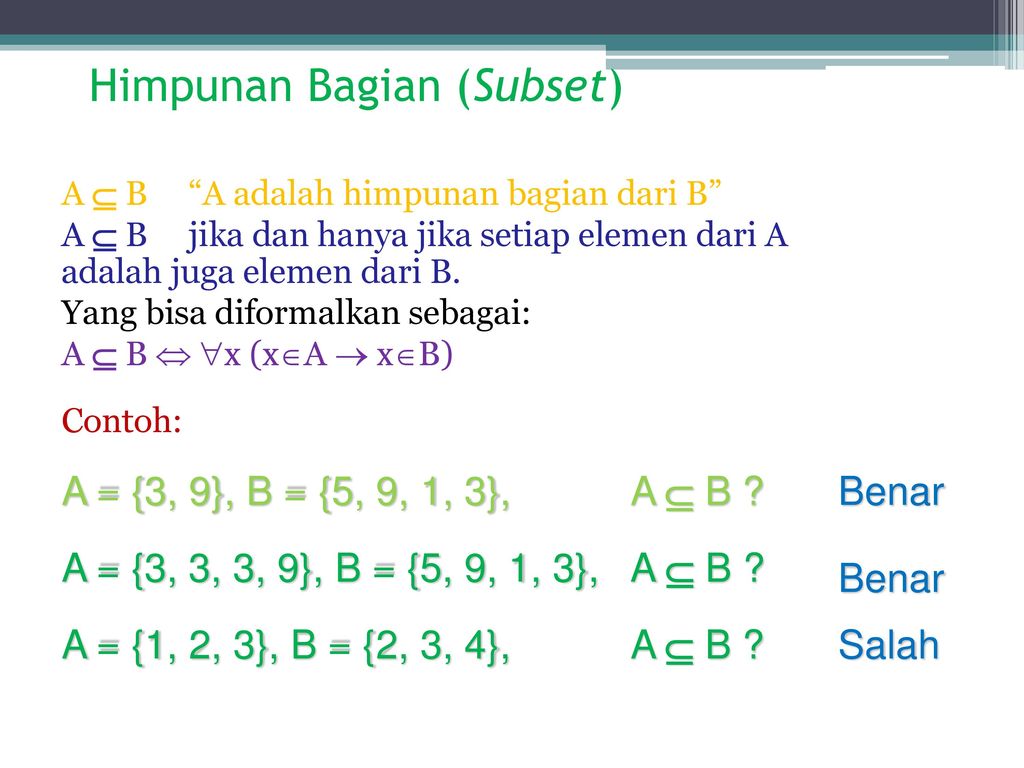 Pertemuan 6 HIMPUNAN. - Ppt Download