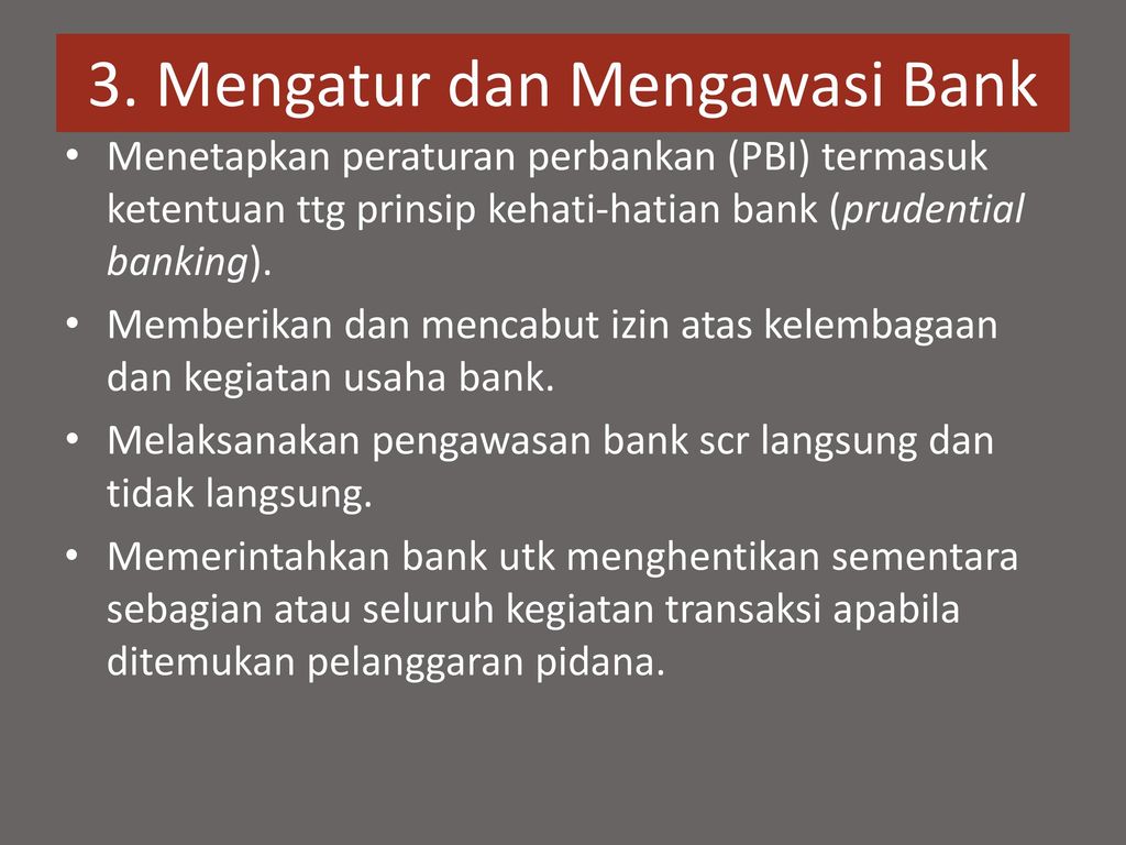 BANK INDONESIA. - ppt download