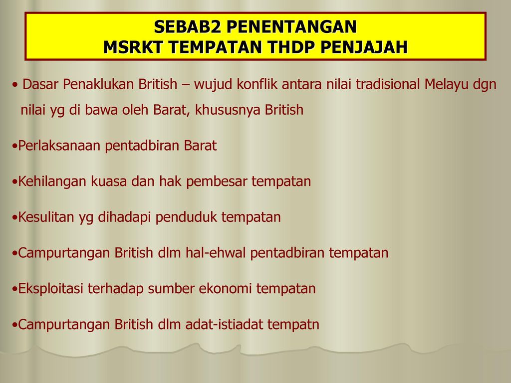 Malaysia mencapai kemerdekaan daripada british melalui
