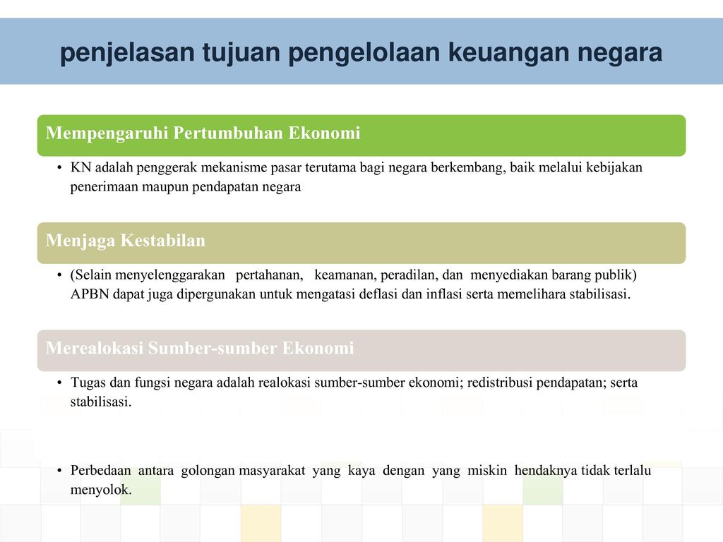 pengelolaan keuangan negara