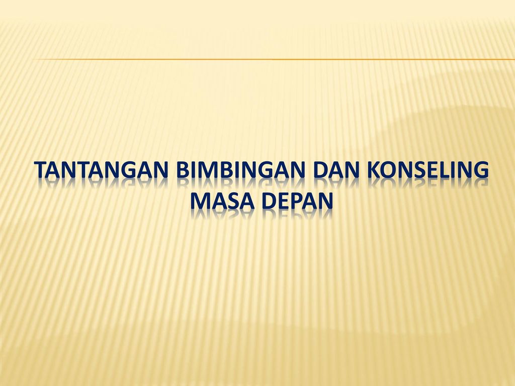 IMPLIKASI PENERAPAN Panduan OPERASIONAL PeNYELENGGARAAN BK BERDASARKAN ...