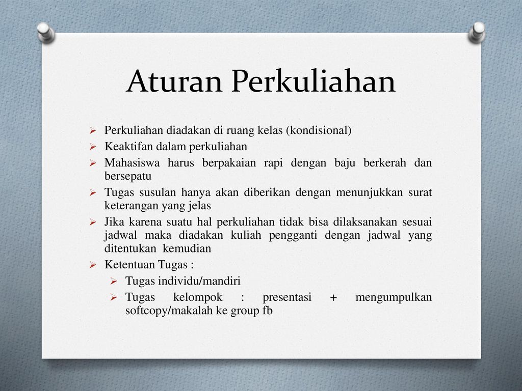 “kontrak Kuliah” Sistem Intelegensia Ppt Download