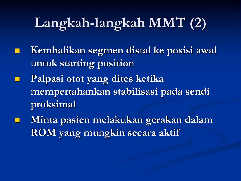 Pengukuran Kekuatan Otot Ppt Download