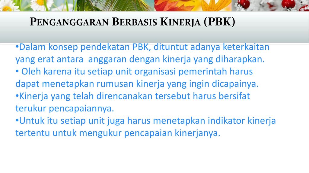 15 Contoh Anggaran Berbasis Kinerja