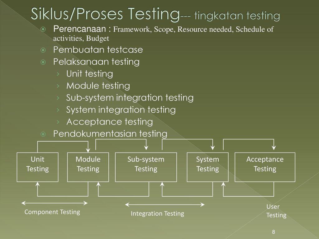 Module testing