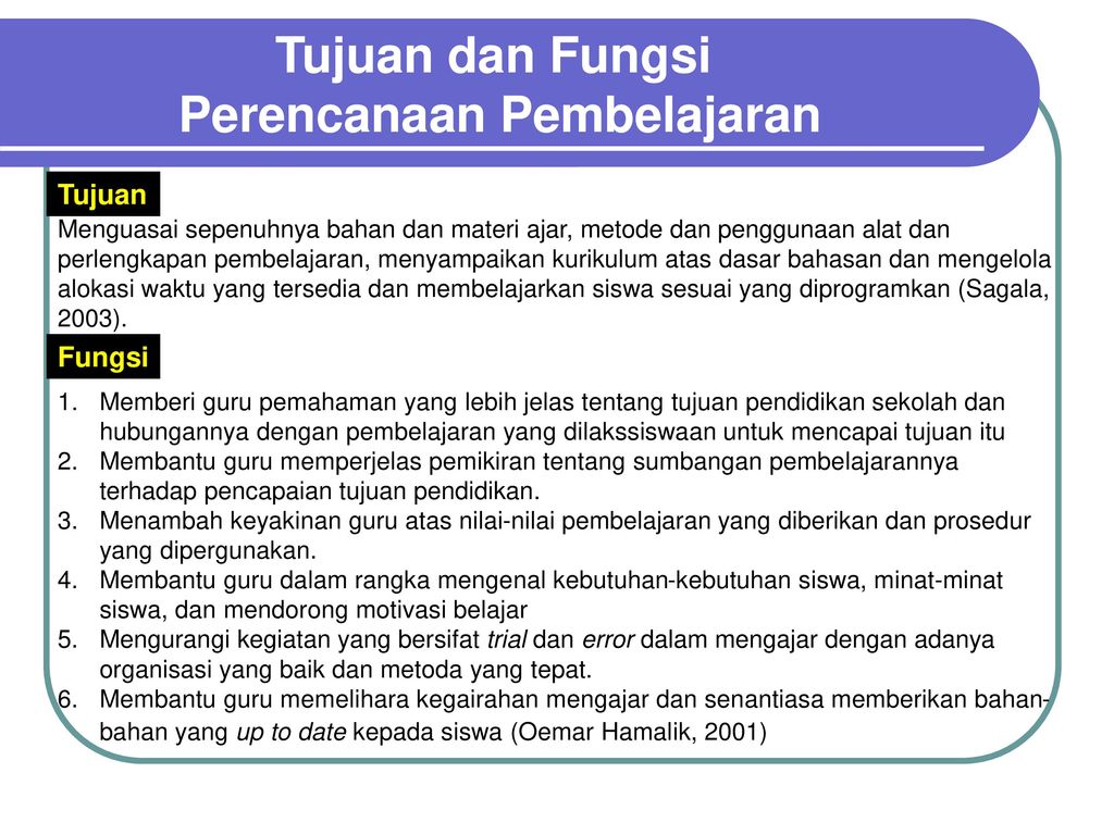 Perencanaan Pembelajaran Ppt Download