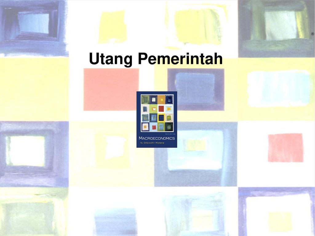 ® Utang Pemerintah. - Ppt Download