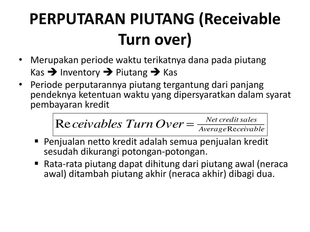 Turn over means