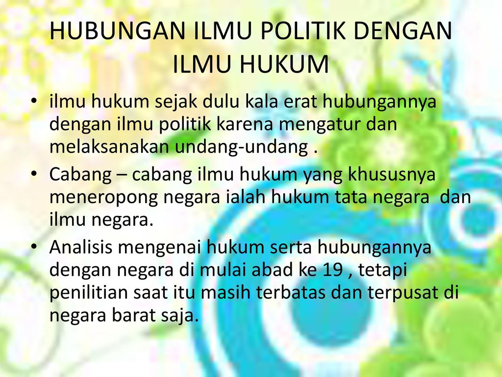 Hubungan Ilmu Politik Dengan Ilmu Pengetahuan Yang Lain Ppt Download