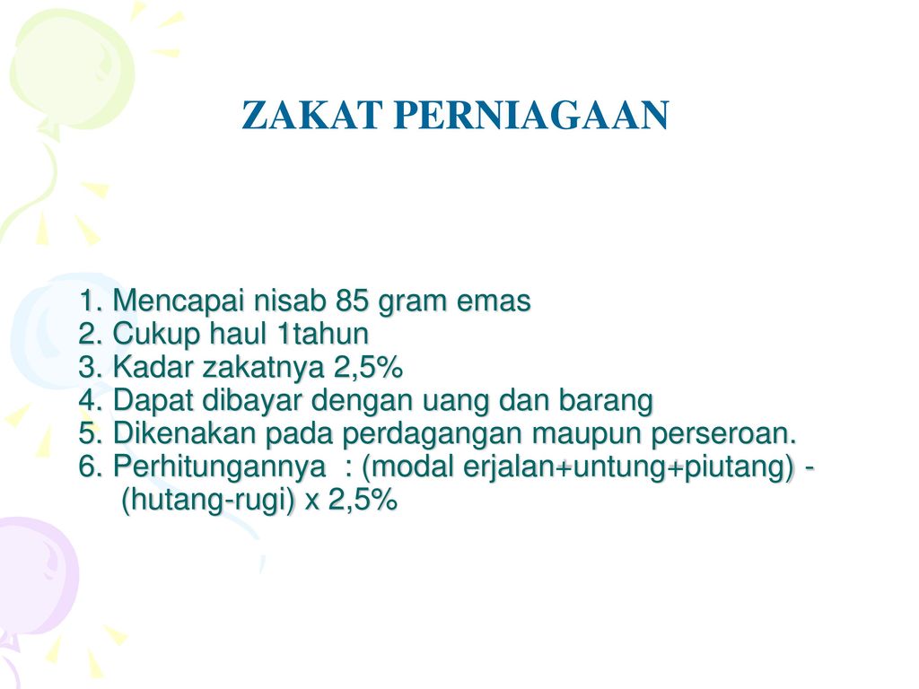 Zakat Penyubur Jiwa Pembawa Berkah Ppt Download