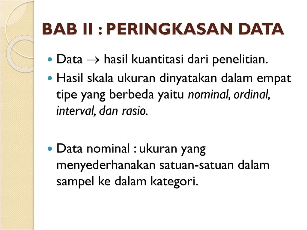 EKSTRAKURIKULER : DATA ANALYSIS - Ppt Download