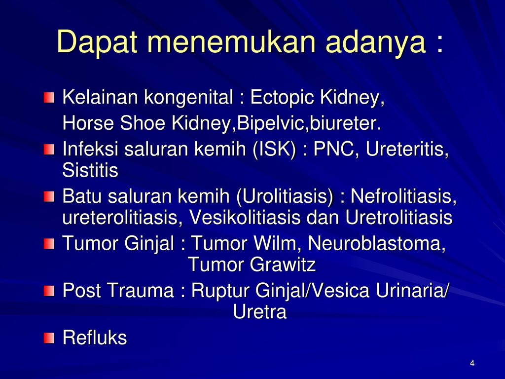 Pencitraan Pada Kelainan Sistem Urogenitalia Ppt Download