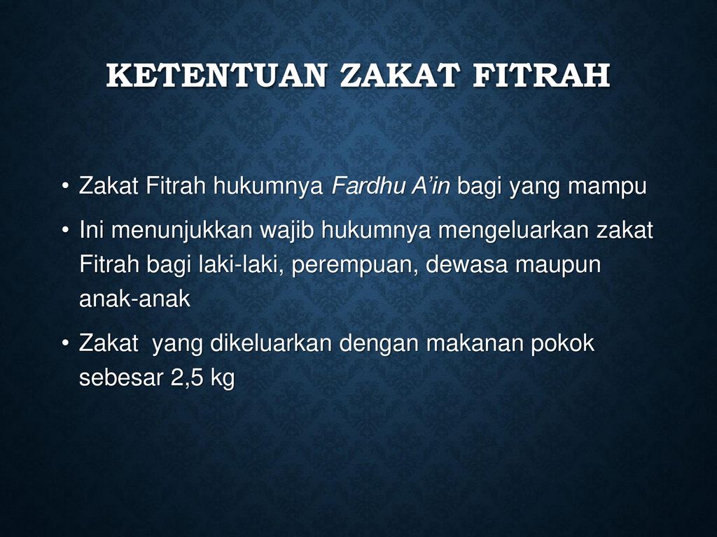 Zakat Fitrah Pelajaran 10 Kompetensi Dasar Mengetahui Kewajiban Zakat Ppt Download