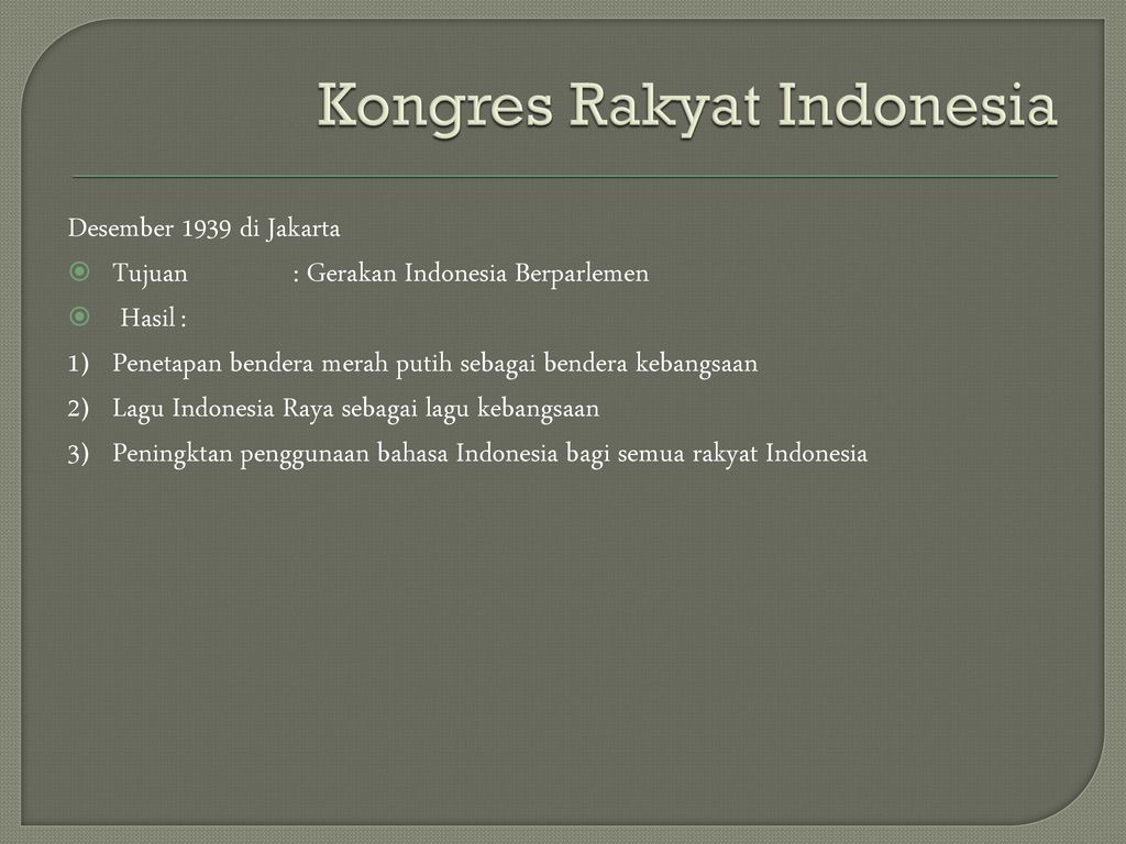 Kongres Rakyat Indonesia