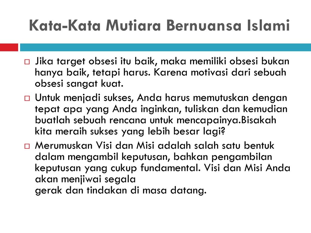 Kata Kata Mutiara Bernuansa Islami Ppt Download