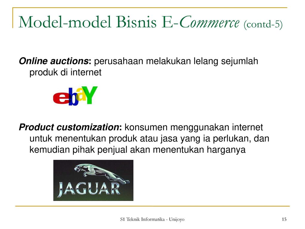 Pengantar E-Business Dan E-Commerce - Ppt Download