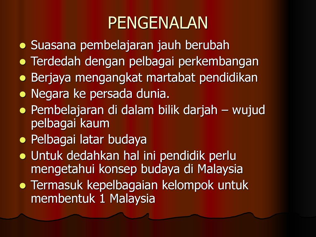 BUDAYA DAN KEPELBAGAIAN KELOMPOK DI MALAYSIA - ppt download
