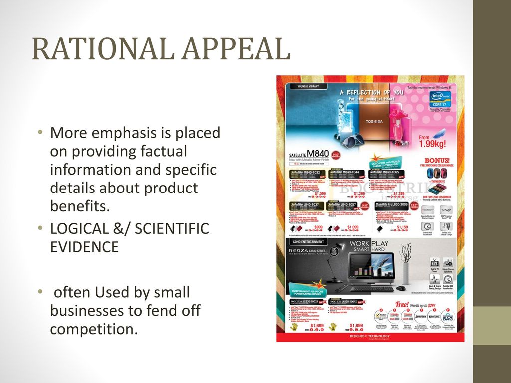 Rational Appeals Ppt Download