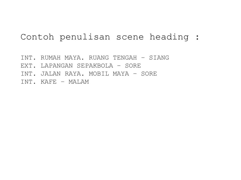 Contoh Penulisan Cerpen Yang Benar – Sketsa