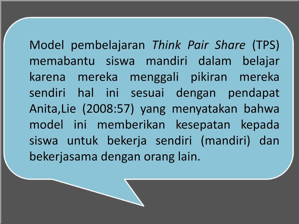 Kelebihan Dan Kekurangan Model Pembelajaran Think Pair Share Seputar Model 