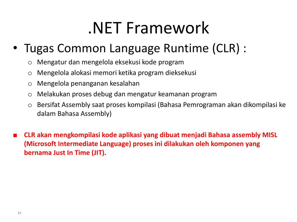 Language runtime