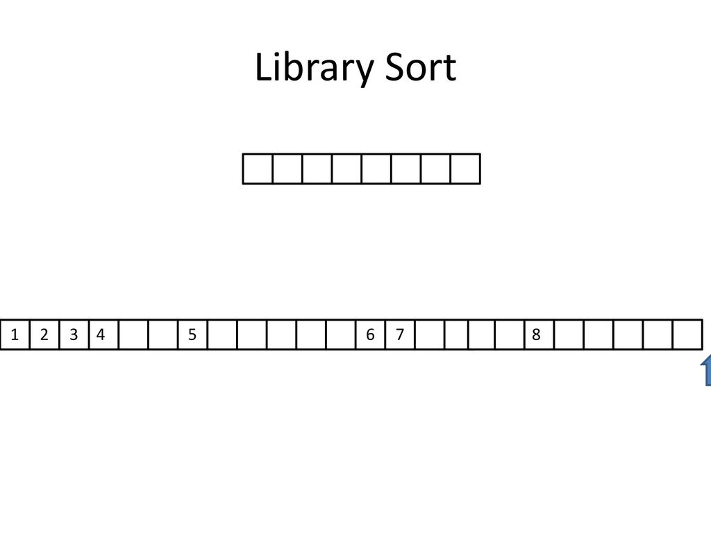 Library sort