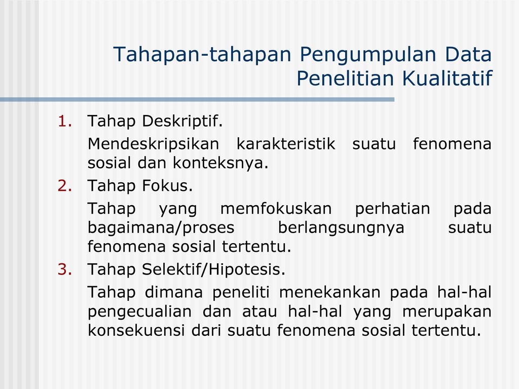 Rancangan Penelitian Kualitatif Ppt Download