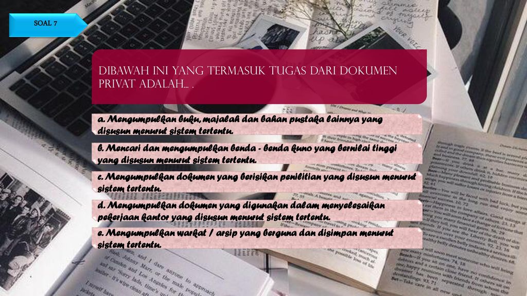 Ruang Lingkup Dokumentasi Ppt Download