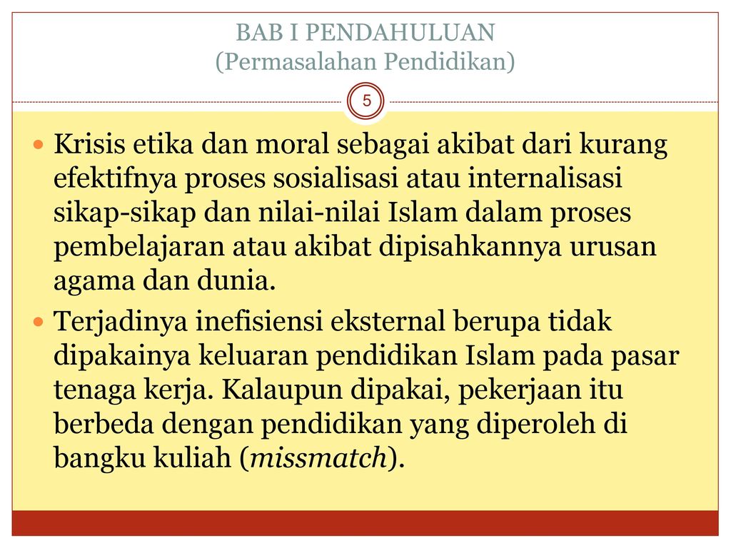 FILSAFAT PENDIDIKAN ISLAM - Ppt Download