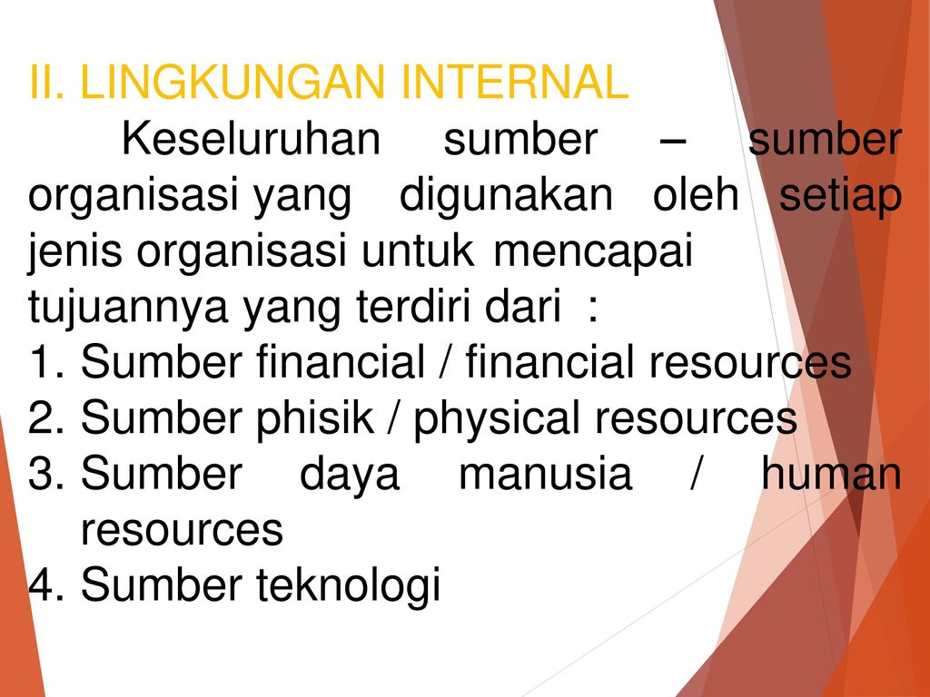 Physical resources