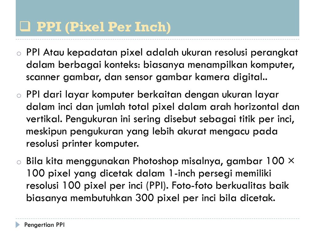 Apa Yang Dimaksud Dengan Pixel – Sinau