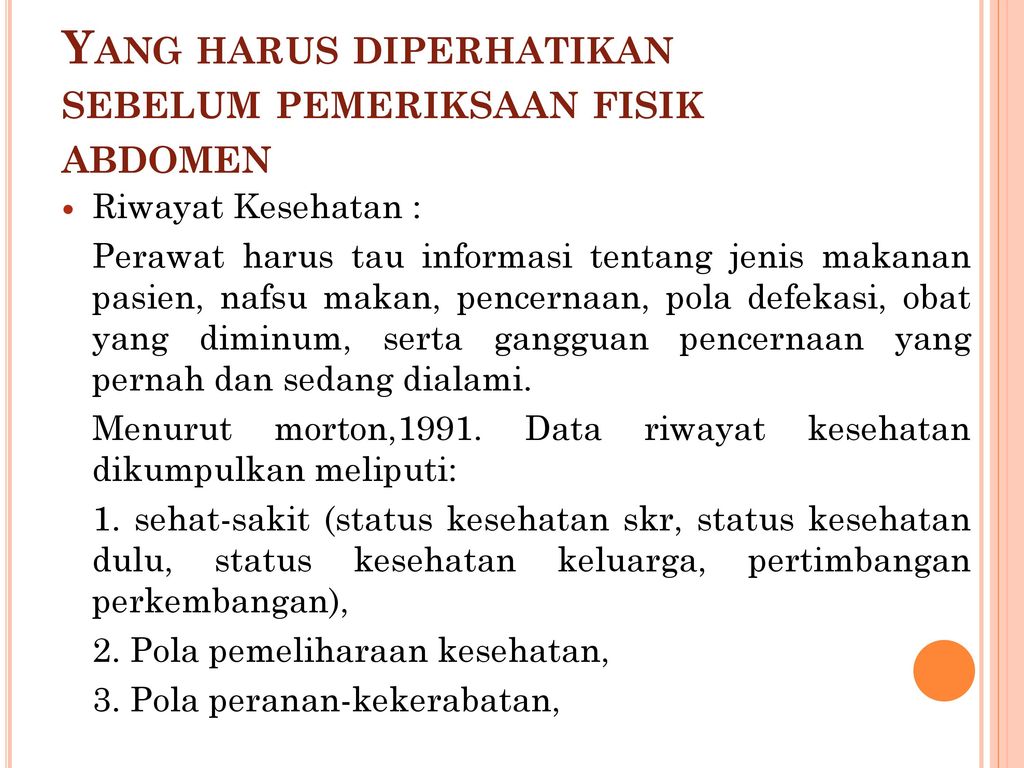 Pemeriksaan Fisik Abdomen Dan Kandung Kemih Ppt Download