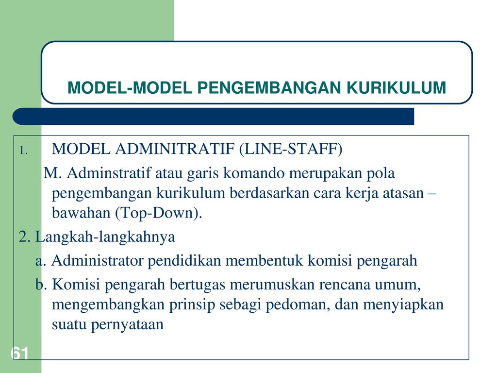 Lihat Macam Macam Model Pengembangan Kurikulum [Terlengkap] | Catatan ...