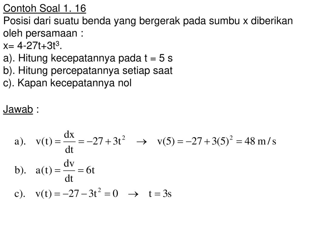 Mekanika Kinematika Dinamika Kerja Dan Energi Impuls Dan Momentum Ppt Download 8060