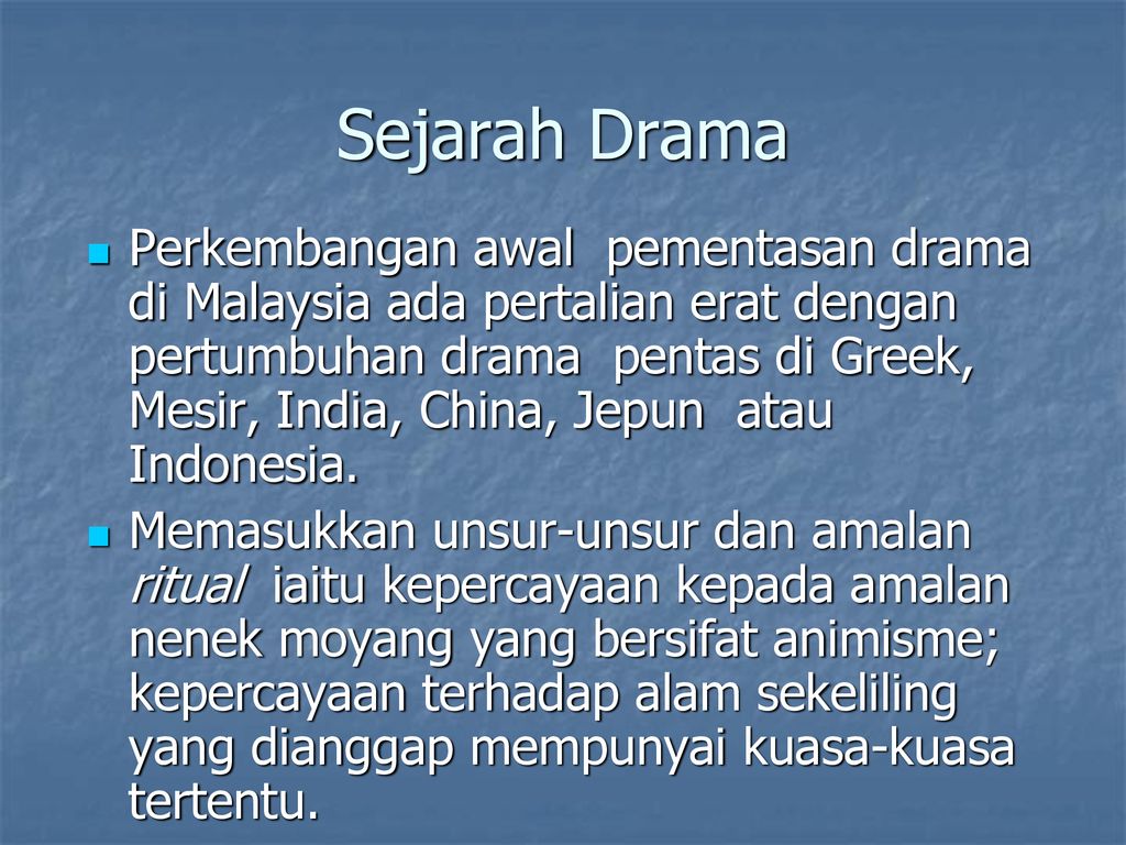 Drama Melayu Ppt Download
