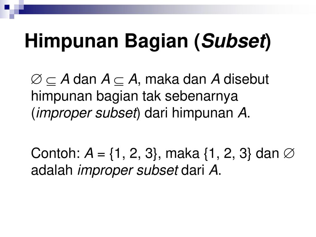 HIMPUNAN. - Ppt Download