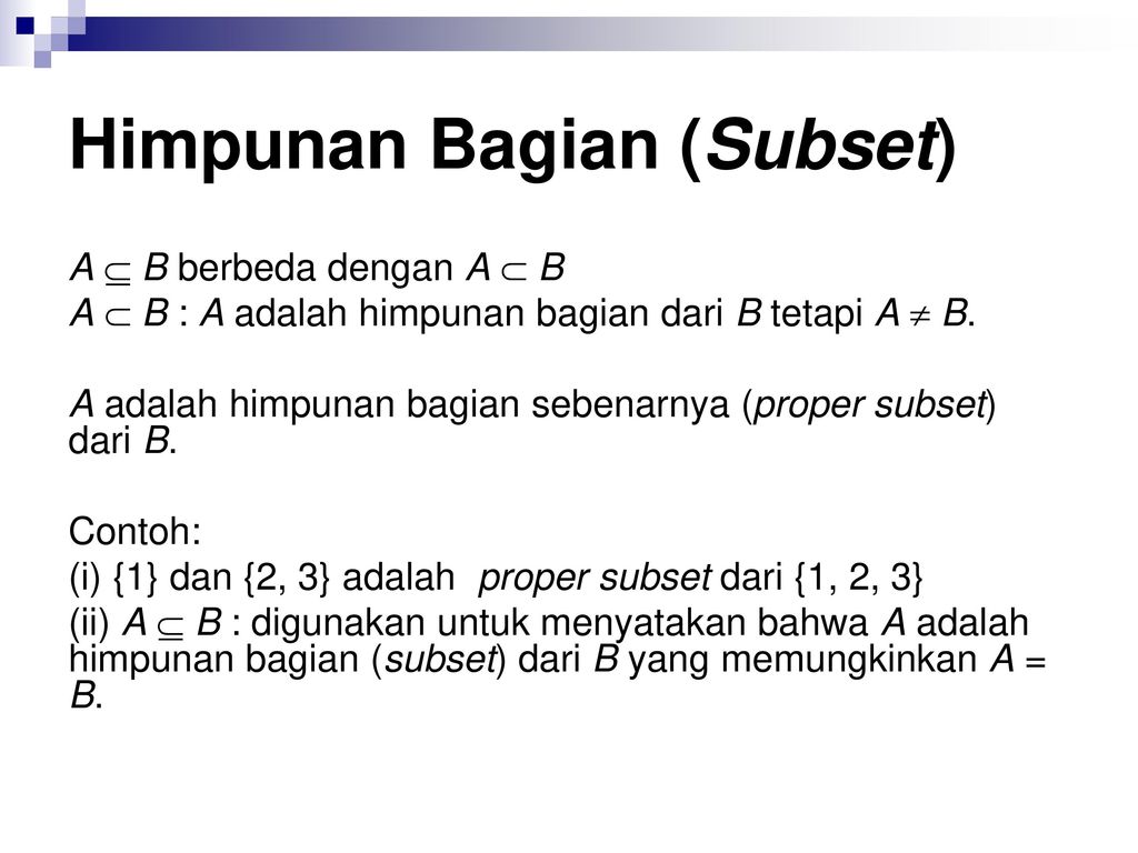 HIMPUNAN. - Ppt Download