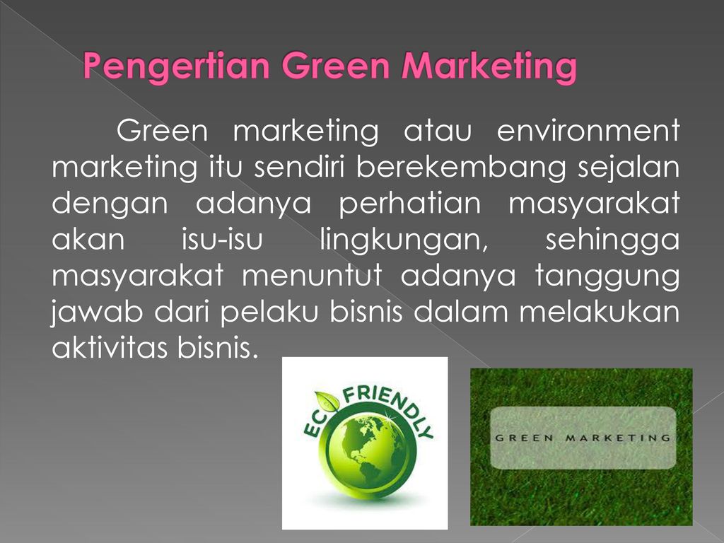 Green marketing