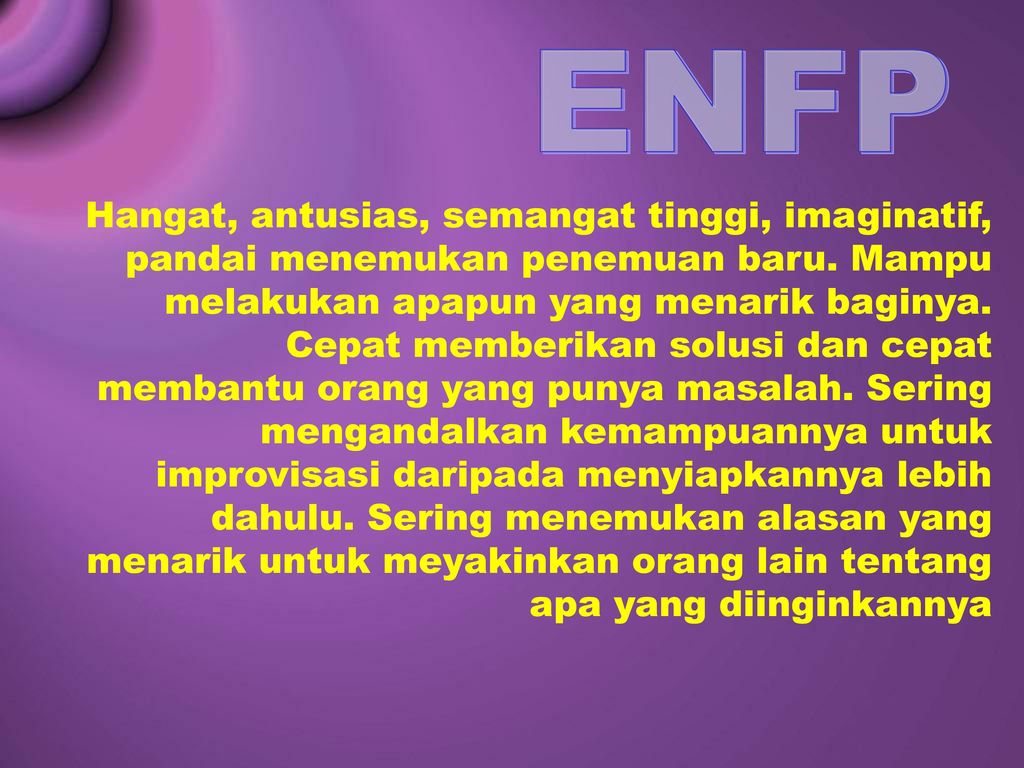 ENFP.
