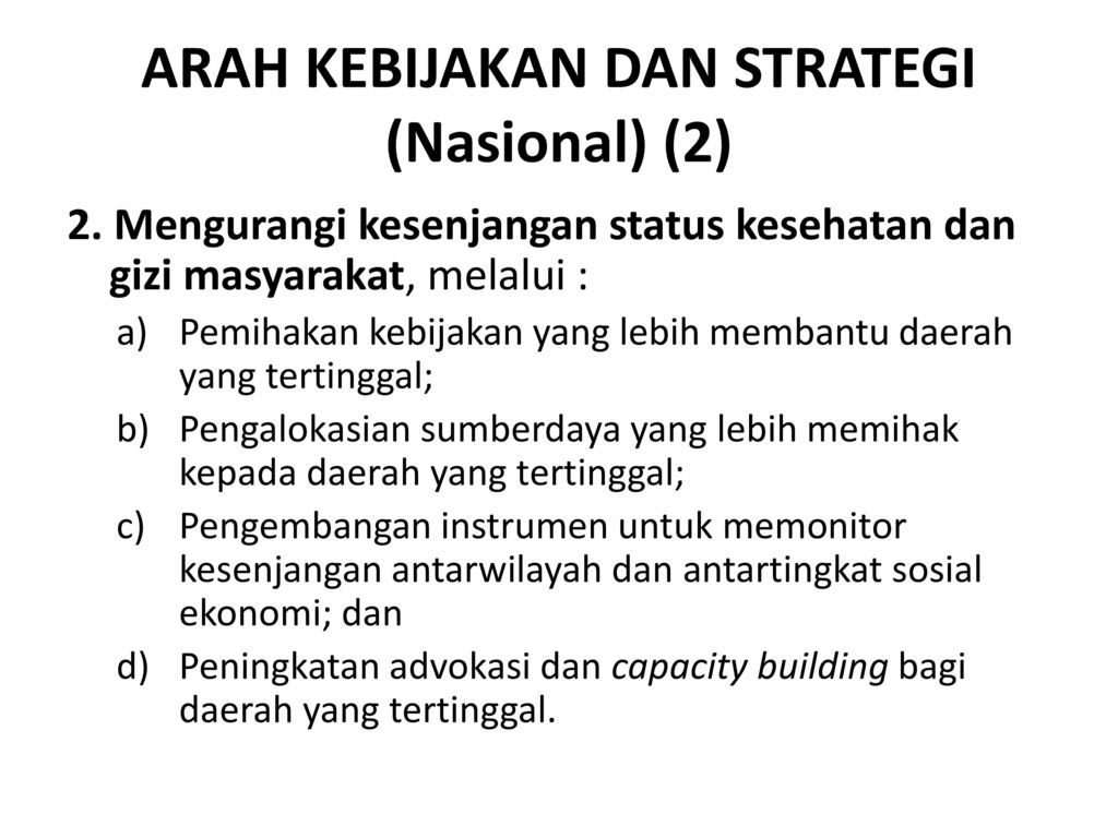 RENCANA STRATEGIS (RENSTRA) DEPARTEMEN KESEHATAN - Ppt Download