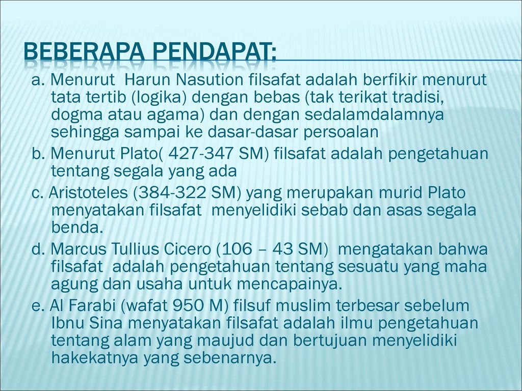 Filsafat Ilmu Pengetahuan I - Ppt Download