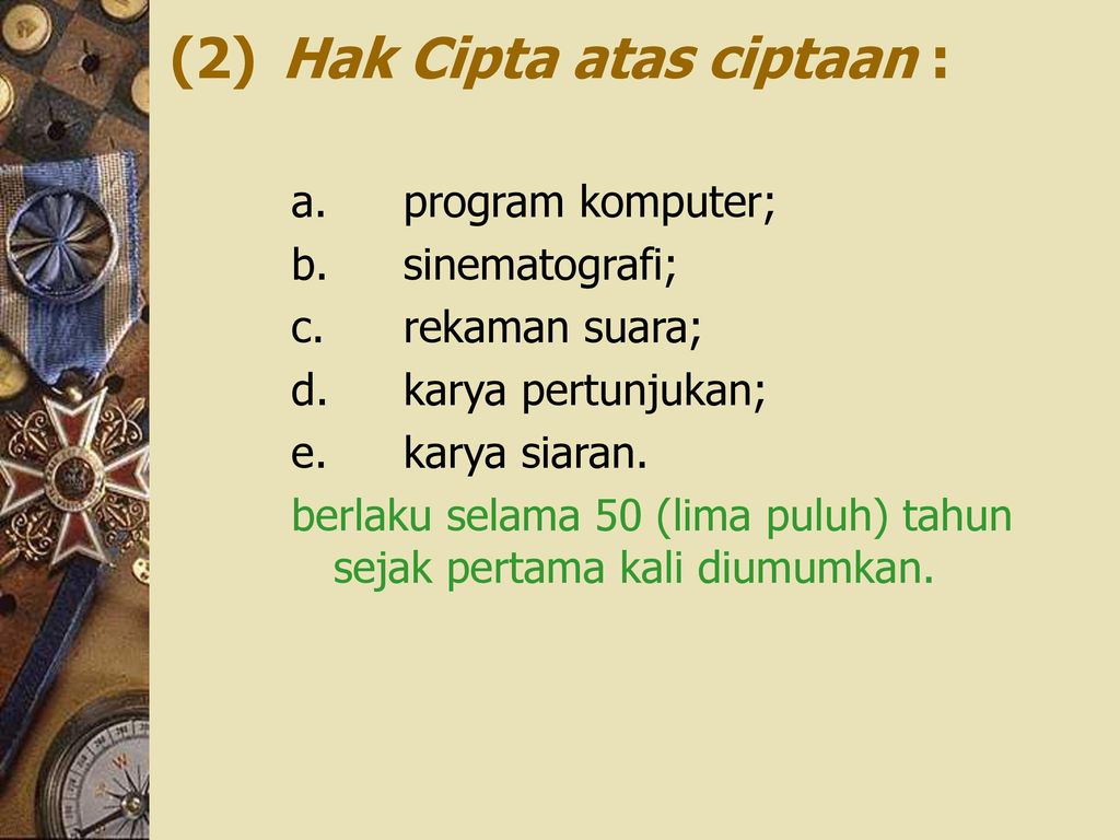 MENGENAL Hak CIPTA © COPYRIGHT - Ppt Download