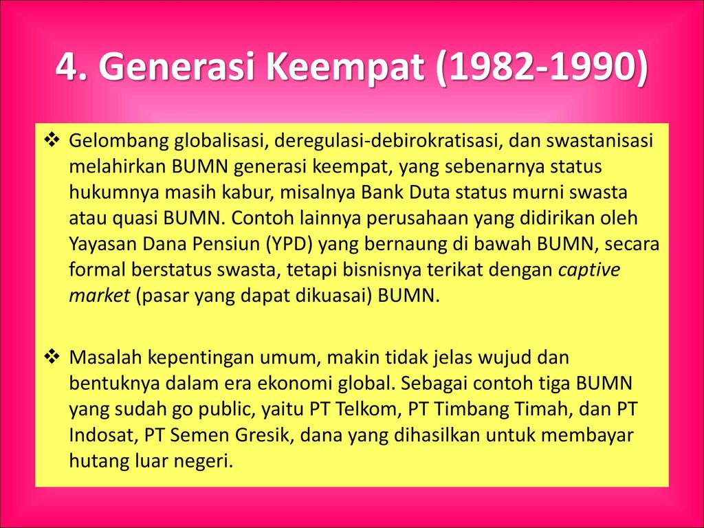 PERKEMBANGAN BUMN. - Ppt Download